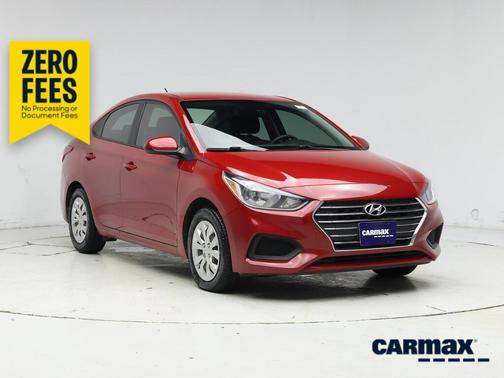 Red 2022 Hyundai Accent SE