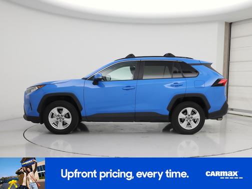 Blue 2019 Toyota RAV4 XLE