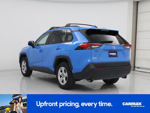 Blue 2019 Toyota RAV4 XLE