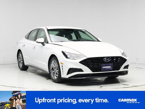 White 2020 Hyundai SONATA SEL
