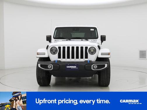 White 2022 Jeep Wrangler Unlimited 4xe Unlimited Sahara