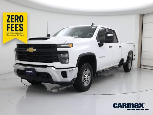 White 2024 Chevrolet Silverado 2500 Work Truck
