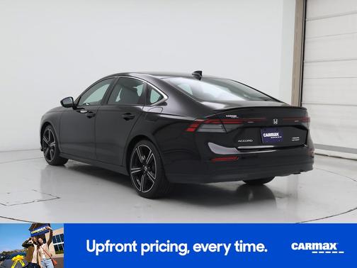 Black 2024 Honda Accord Hybrid Sport