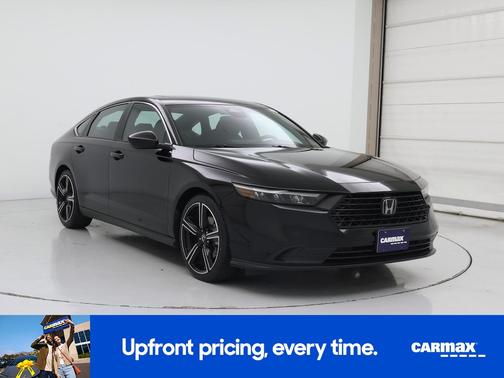 Black 2024 Honda Accord Hybrid Sport