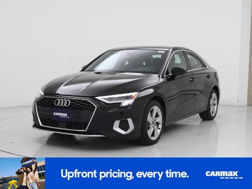Black 2023 Audi A3 Premium