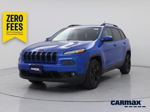 Blue 2018 Jeep Cherokee Latitude