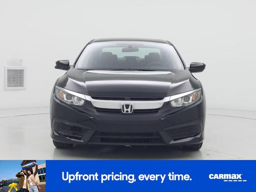 Black 2017 Honda Civic EX