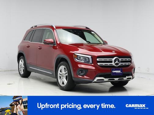 Red 2021 Mercedes-Benz GLB 250