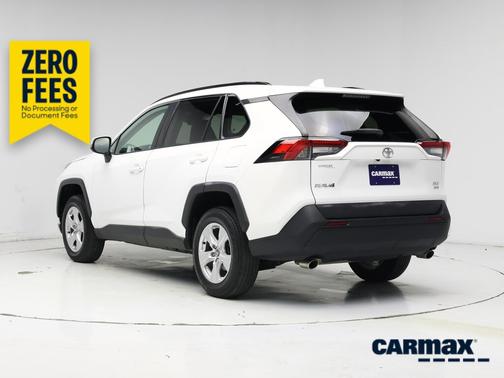 White 2020 Toyota RAV4 XLE
