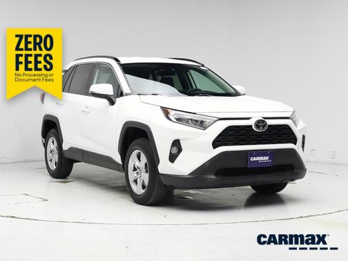 White 2020 Toyota RAV4 XLE