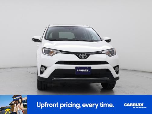 White 2018 Toyota RAV4 XLE