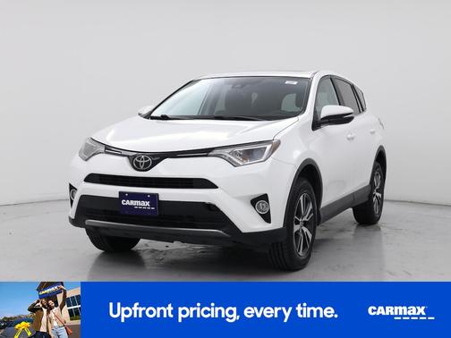 White 2018 Toyota RAV4 XLE