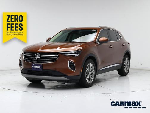 Orange 2022 Buick Envision Preferred