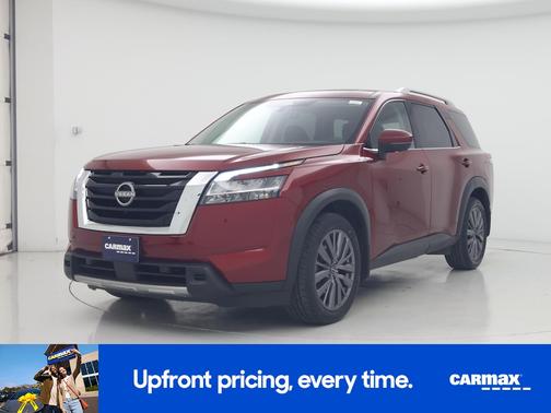 Red 2023 Nissan Pathfinder SL