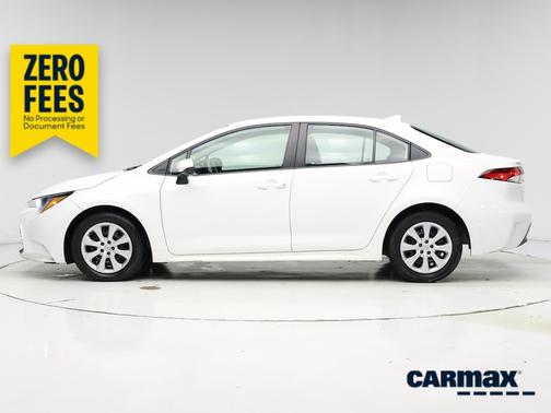 White 2024 Toyota Corolla LE