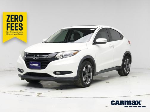 White 2018 Honda HR-V EX