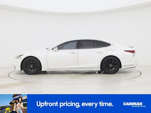 White 2020 Lexus LS 500