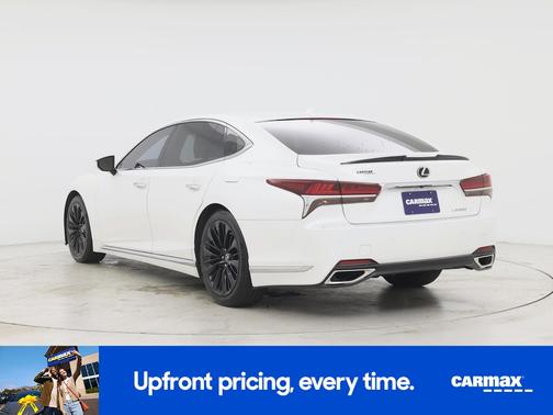 White 2020 Lexus LS 500