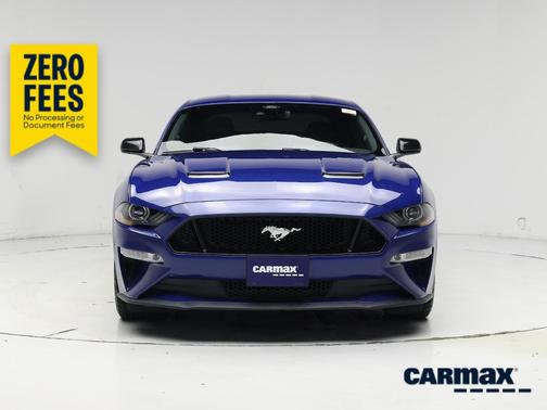 Blue 2022 Ford Mustang GT Premium