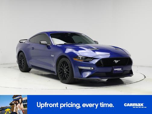 Blue 2022 Ford Mustang GT Premium