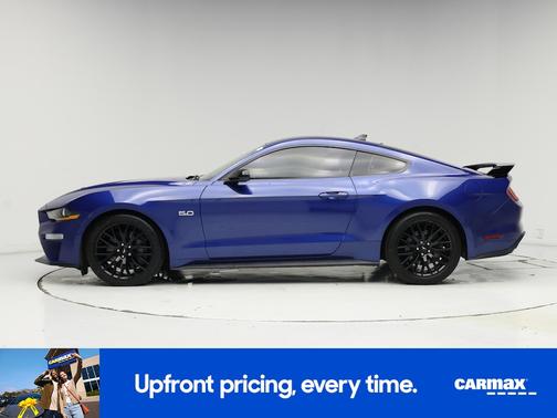 Blue 2022 Ford Mustang GT Premium