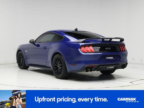 Blue 2022 Ford Mustang GT Premium