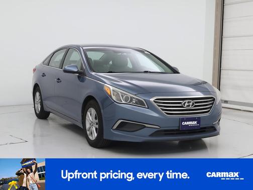 Blue 2017 Hyundai SONATA
