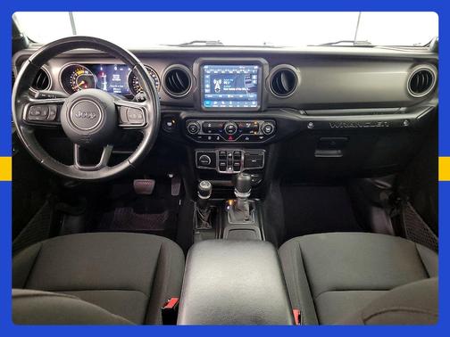Gray 2022 Jeep Wrangler Unlimited Willys