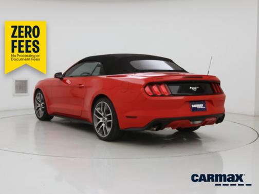 Red 2015 Ford Mustang Ecoboost Premium