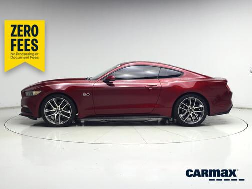 Red 2016 Ford Mustang GT Premium