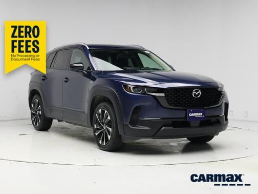 Blue 2025 Mazda CX-50 Hybrid Premium Plus