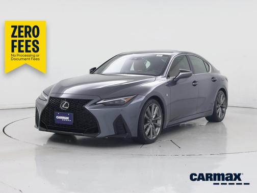 Gray 2024 Lexus IS 350 F-Sport