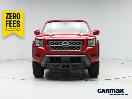 Red 2022 Nissan Frontier SV