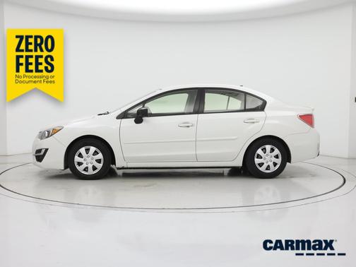 White 2016 Subaru Impreza