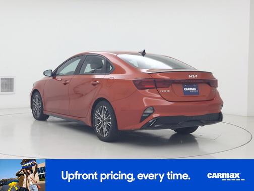 Orange 2022 Kia Forte GT-Line