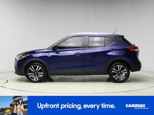 Blue 2018 Nissan Kicks SV