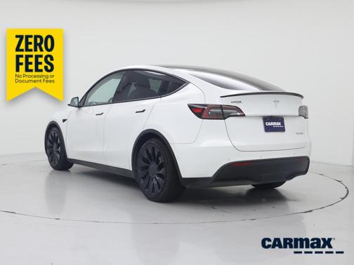 White 2022 Tesla Model Y Performance