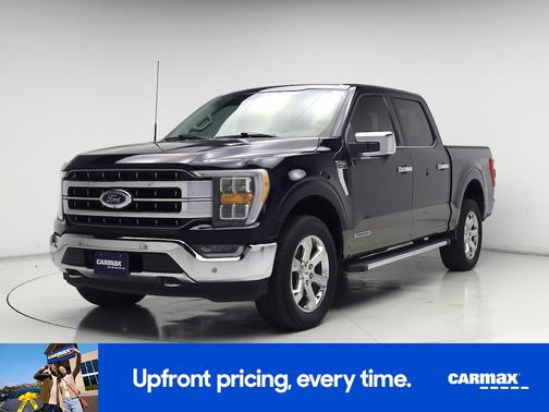 Blue 2021 Ford F-150 Lariat