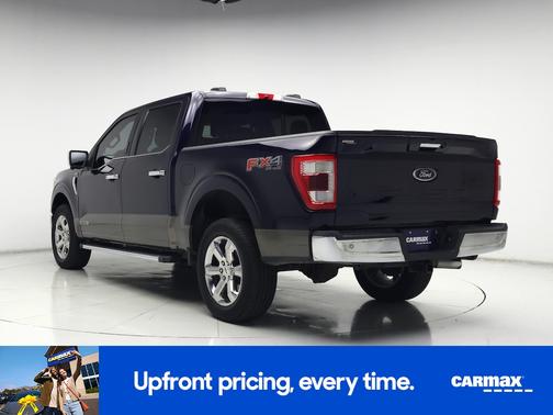 Blue 2021 Ford F-150 Lariat