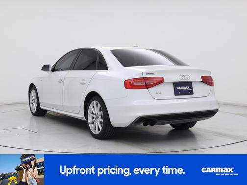 White 2015 Audi A4 Premium