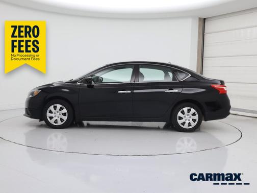 Black 2016 Nissan Sentra SV