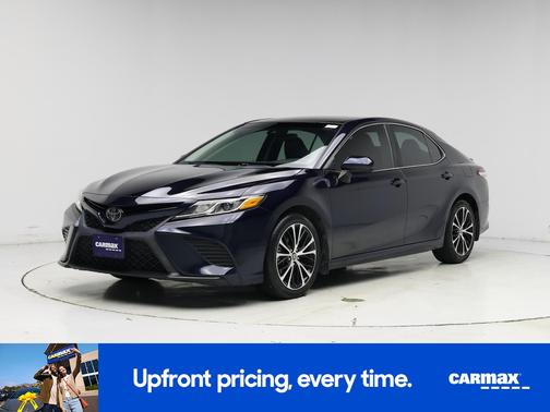 Blue 2020 Toyota Camry SE Night Shade