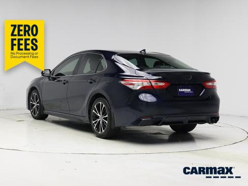 Blue 2020 Toyota Camry SE Night Shade