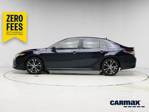 Blue 2020 Toyota Camry SE Night Shade