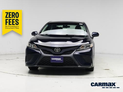 Blue 2020 Toyota Camry SE Night Shade