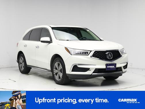 White 2019 Acura MDX