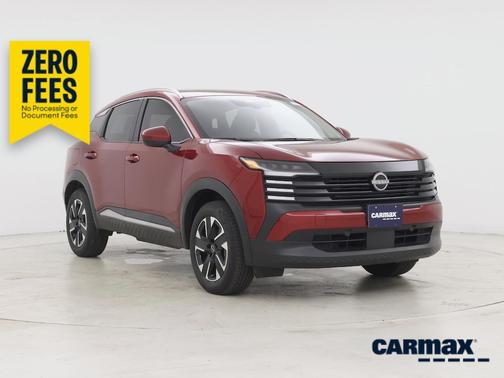 Red 2025 Nissan Kicks SV