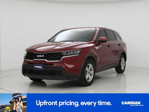 Red 2022 Kia Sorento LX