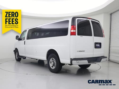 White 2019 Chevrolet Express 3500 LT