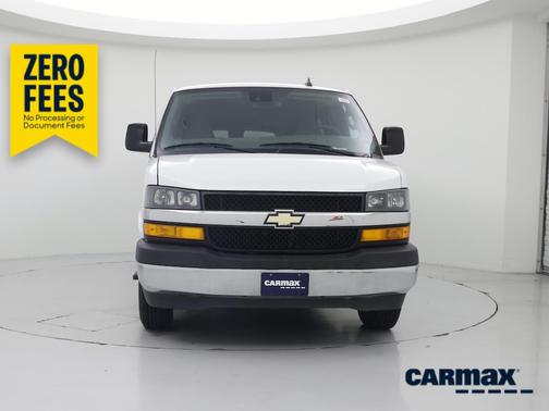 White 2019 Chevrolet Express 3500 LT